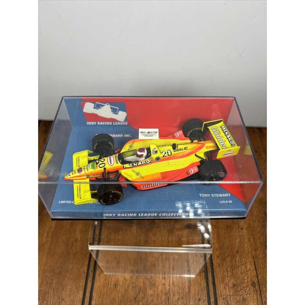 Paul's Model Art Minichamps Indy Racing Tony Stewart Lola 95 1/43 Menards